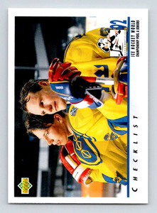 1992-93 Upper Deck #369 Peter Forsberg/Arto Blomsten CL NM-MT  
