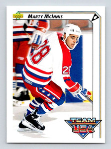 1992-93 Upper Deck #394 Marty McInnis NM-MT  New York Islanders 