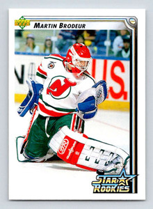 1992-93 Upper Deck #408 Martin Brodeur SR NM-MT  RC Rookie New Jersey Devils 