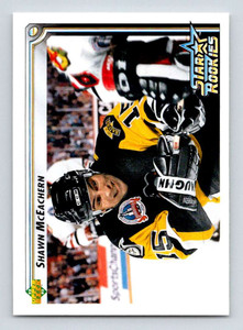 1992-93 Upper Deck #412 Shawn McEachern SR NM-MT  RC Rookie Pittsburgh Penguins 