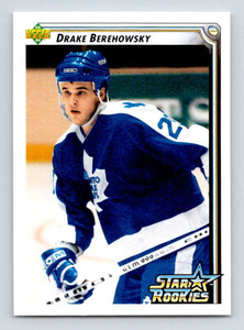 1992-93 Upper Deck #415 Drake Berehowsky SR NM-MT  RC Rookie Toronto Maple Leafs 
