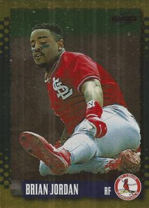 1995 Score Gold Rush #143 Brian Jordan NM-MT  St. Louis Cardinals 