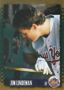 1995 Score Gold Rush #216 Jim Lindeman NM-MT  New York Mets 