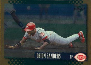 1995 Score Gold Rush #266 Deion Sanders NM-MT  Cincinnati Reds 