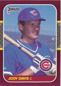 1987 Donruss Opening Day #72 Jody Davis NM-MT  Chicago Cubs 