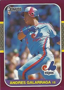 1987 Donruss Opening Day #90 Andres Galarraga NM-MT  Montreal Expos 