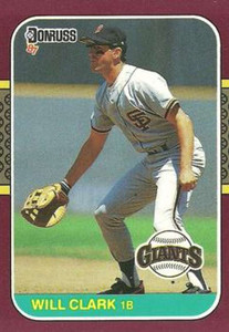 1987 Donruss Opening Day #96 Will Clark NM-MT  San Francisco Giants 