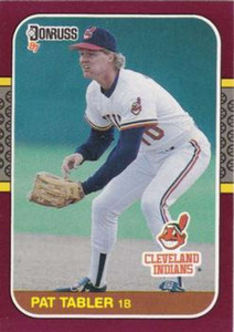 1987 Donruss Opening Day #107 Pat Tabler NM-MT  Cleveland Indians 