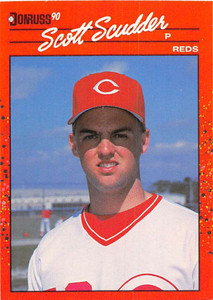 1990 Donruss #435 Scott Scudder NM-MT Cincinnati Reds 