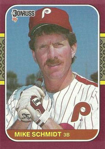 1987 Donruss Opening Day #160 Mike Schmidt NM-MT  Philadelphia Phillies 