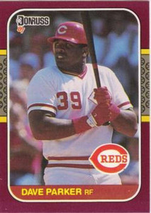 1987 Donruss Opening Day #198 Dave Parker NM-MT  Cincinnati Reds 