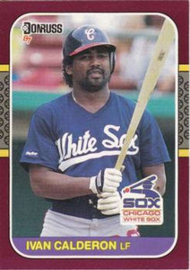 1987 Donruss Opening Day #230 Ivan Calderon NM-MT  Chicago White Sox 