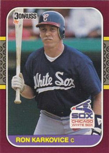 1987 Donruss Opening Day #234 Ron Karkovice NM-MT  Chicago White Sox 