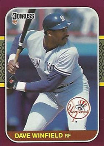 1987 Donruss Opening Day #243 Dave Winfield NM-MT  New York Yankees 