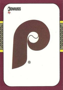 1987 Donruss Opening Day #263 Phillies Logo NM-MT  Philadelphia Phillies 