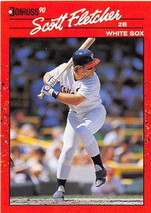 1990 Donruss #455 Scott Fletcher NM-MT Chicago White Sox 