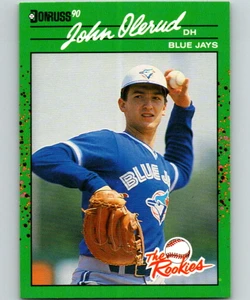 1990 Donruss Rookies #2 John Olerud VG Toronto Blue Jays 