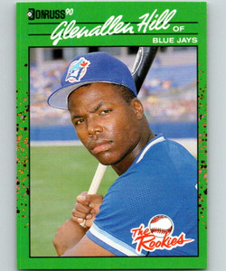 1990 Donruss Rookies #24 Glenallen Hill VG Toronto Blue Jays 