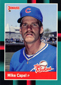 1988 Donruss Rookies #46 Mike Capel VG RC Rookie Chicago Cubs 
