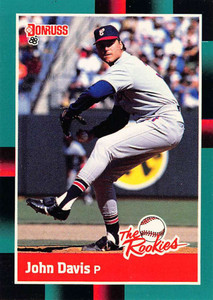 1988 Donruss Rookies #48 John Davis VG Chicago White Sox 