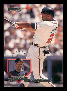 1995 Donruss #1 David Justice VG Atlanta Braves 