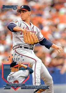 1995 Donruss #87 Steve Avery VG Atlanta Braves 