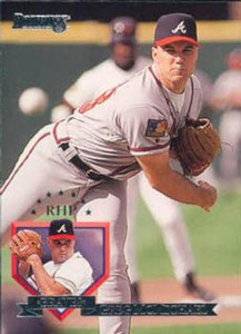 1995 Donruss #191 Greg McMichael VG Atlanta Braves 
