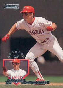 1995 Donruss #228 David Hulse VG Texas Rangers 