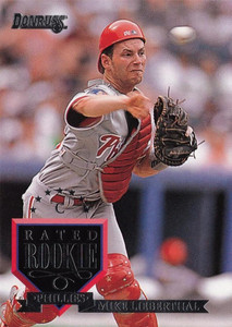 1995 Donruss #240 Mike Lieberthal VG Philadelphia Phillies 