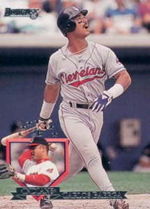 1995 Donruss #326 Carlos Baerga VG Cleveland Indians 