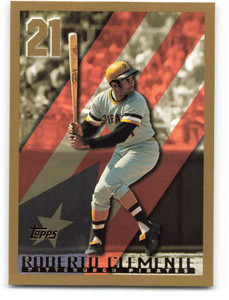 1998 Topps #21 Roberto Clemente VG Pittsburgh Pirates 