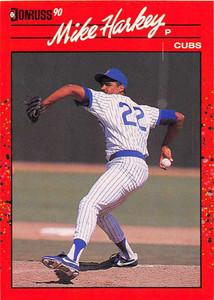 1990 Donruss #522 Mike Harkey NM-MT Chicago Cubs 