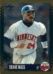 1995 Score Gold Rush #43 Shane Mack NM-MT  Minnesota Twins 