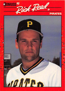1990 Donruss #527 Rick Reed NM-MT RC Rookie Pittsburgh Pirates 