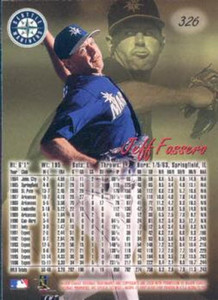 1997 Fleer Ultra #326 Jeff Fassero NM-MT Seattle Mariners 
