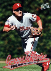 1997 Fleer Ultra #336 Gregg Jefferies NM-MT Philadelphia Phillies 