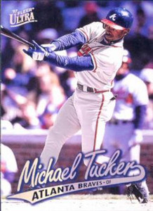 1997 Fleer Ultra #341 Michael Tucker NM-MT Atlanta Braves 