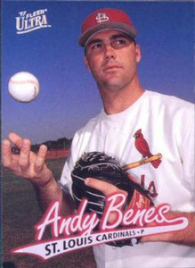 1997 Fleer Ultra #342 Andy Benes NM-MT St. Louis Cardinals 
