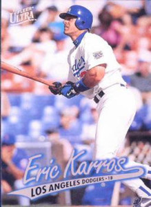 1997 Fleer Ultra #355 Eric Karros NM-MT Los Angeles Dodgers 