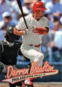 1997 Fleer Ultra #365 Darren Daulton NM-MT Philadelphia Phillies 