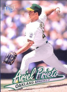 1997 Fleer Ultra #368 Ariel Prieto NM-MT Oakland Athletics 