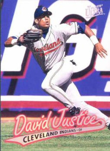 1997 Fleer Ultra #373 David Justice NM-MT Cleveland Indians 