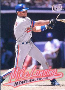 1997 Fleer Ultra #384 Mike Lansing NM-MT Montreal Expos 