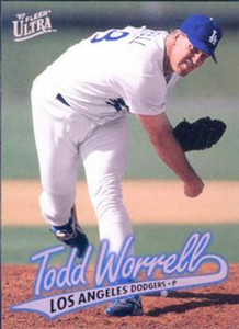 1997 Fleer Ultra #387 Todd Worrell NM-MT Los Angeles Dodgers 