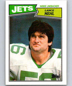 1987 Topps #139 Lance Mehl VG  New York Jets 