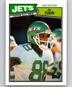 1987 Topps #131 Al Toon VG  New York Jets 