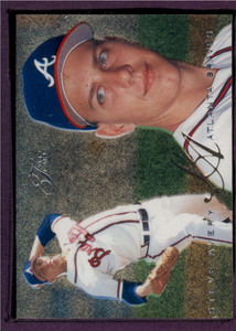 1995 Flair #320 Steve Avery NM-MT  Atlanta Braves 