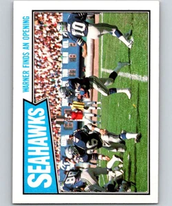 1987 Topps #172 Curt Warner TL VG  Seattle Seahawks 