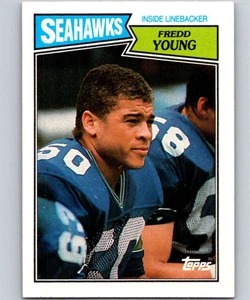 1987 Topps #181 Fredd Young VG  Seattle Seahawks 