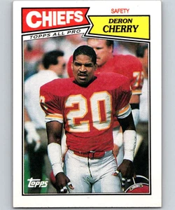 1987 Topps #171 Deron Cherry VG  Kansas City Chiefs 